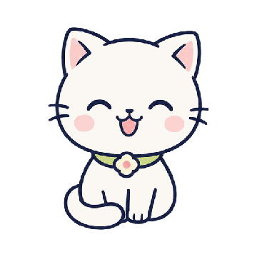 猫のマスコット